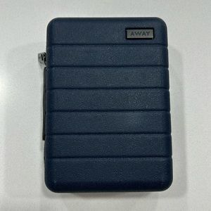 Mini Away suitcase travel case.